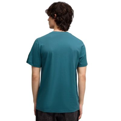 4. Puma Tape Tee turquoise men's t-shirt 691693 41