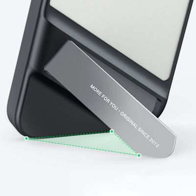 12. Ugreen LP635 Kickstand Protective Case Hard Cover with Gel Frame and Built-in Stand for iPhone 14 Pro Black (90926)