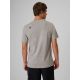 2. Men's regular plain T-shirt 4F 4FRMM00TTSHM4192-27M