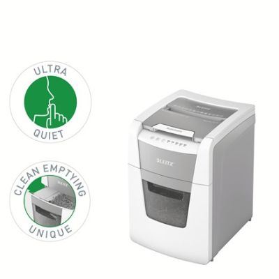 5. Leitz IQ AutoFeed 100 Shredder, P4, 100 sheets, 34 l bin