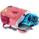 4. Deuter 3610225 hiking backpack pink, red polyester