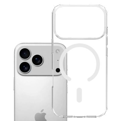 9. 3mk Armor MagCase for iPhone 17 Pro - Transparent