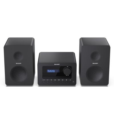 7. Sharp TOKYO DAB+ HI-FI Micro System 40W Black Home Audio Micro System