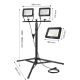 3. Double spotlight 2x50W SMD LED 8500lm 230V on a 1.8m stand