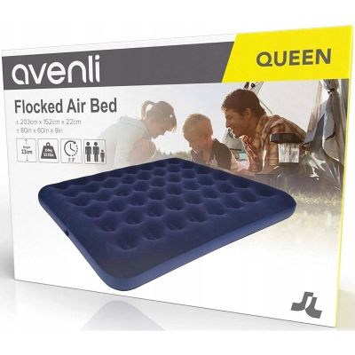 18. FLOCKED MATTRESS 2-PERSON QUEEN 203x152x22CM 20256-1