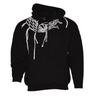 Basketball K1X Net Hoody Black - KXM241-013-1