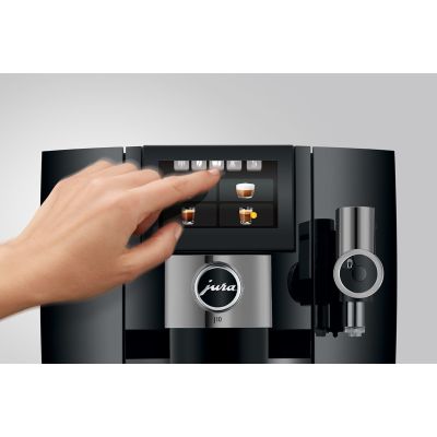 12. Jura J10 Piano Black (EA) Coffee Machine