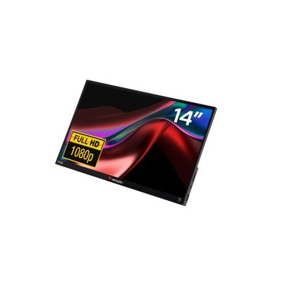 12. Verbatim 49591 Computer Monitor 35.6 cm (14") 1920 x 1080 pixels Full HD LCD Touchscreen Black