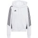 11. Adidas Tiro 24 Hooded W sweatshirt IR7508