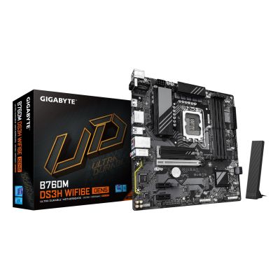 Gigabyte B760M DS3H WF6E GEN5 Motherboard