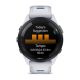 7. Garmin Forerunner 265 46mm Black Bezel with Whitestone Case White and Blue