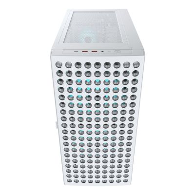11. Cougar Midi-Tower Airface ECO Case, ARGB, White