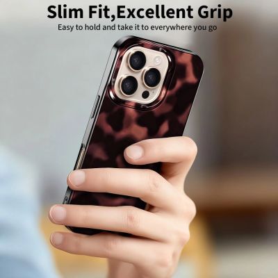 7. Tech-Protect Lamano MagSafe case for iPhone 16 Pro - black and red