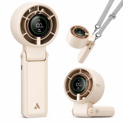 Aecooly Halo 02 Portable Handheld Fan, Beige