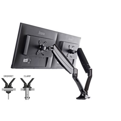 5. Iiyama DS3002C-B1 Desk Mount – Desk Mount (Adjustable Arm)