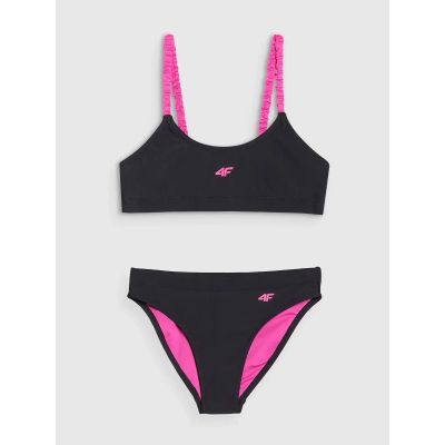 4. Girls' two-piece swimsuit 4F 4FJWSS25UBKSF045-20S
