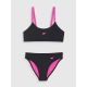 4. Girls' two-piece swimsuit 4F 4FJWSS25UBKSF045-20S