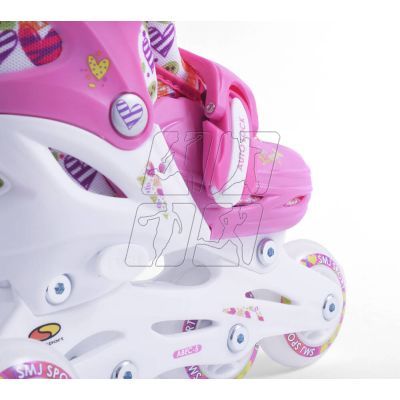 10. Smj Sport Hearts 2in1 roller skates + adjustable roller skates HS-TNK-000017130