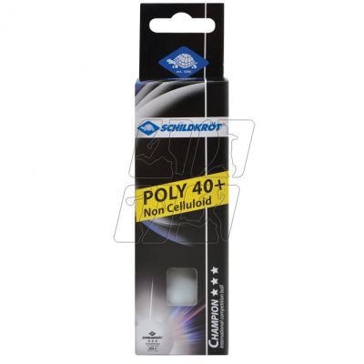 Ping pong ball Donic Champion 40 3pcs 608540