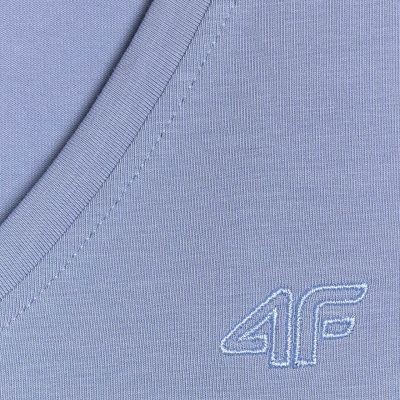 6. Women's T-shirt 4F F2969 denim 4FWAW25TTSHF2969 32S
