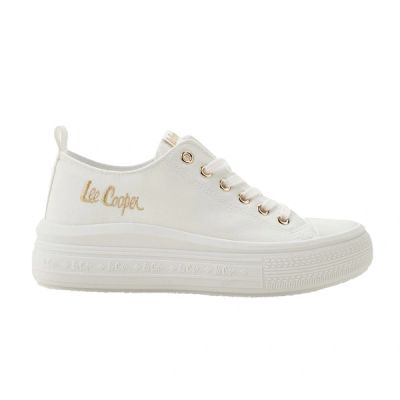 3. Lee Cooper women's shoes sports sneakers white platform fashionable