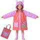 Pink Rain Poncho for Children, REDCLIFFS, Size M