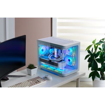 13. FSP Geh Mini S380-WA Micro-ATX/Mini-ITX case oN White retail