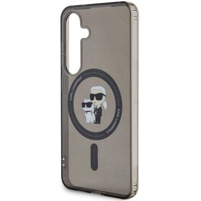 6. Karl Lagerfeld IML Karl&Choupette MagSafe case for Samsung Galaxy S24 - black