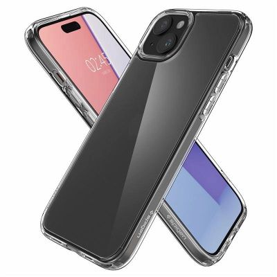 10. Spigen Ultra Hybrid Case for iPhone 15 Plus - Clear Matte