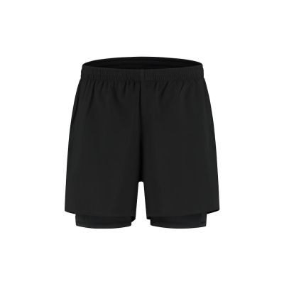 Rogelli men's 2-in-1 DISTANCE shorts black XL