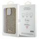 8. Guess Disco Metal Script case for iPhone 15 Pro Max - gold