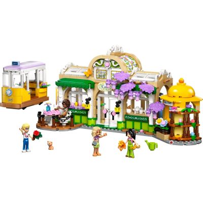 3. LEGO Friends 42671 Green Café and Flower Shop