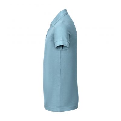 8. Malfini Pique Polo Free Jr MLI-F2215 blue polo shirt