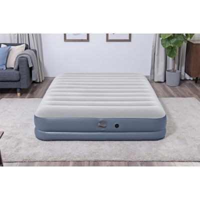 7. Bestway 6716T Air Mattress Double Mattress Blue, Gray