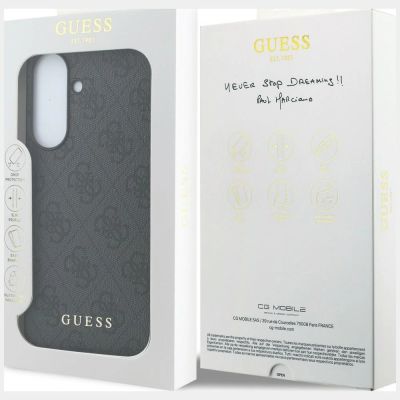 7. Guess 4G Charm Case for Samsung Galaxy A37 5G - Black