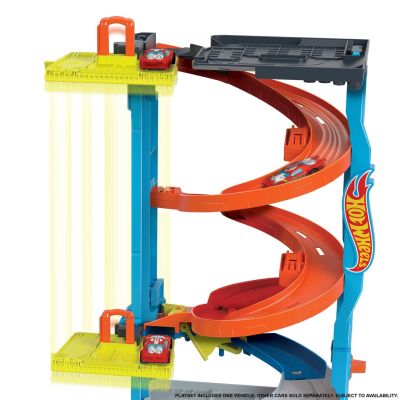 4. Hot Wheels City Transforming Racing Tower Set HKX43
