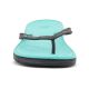 2. NEW BALANCE WOMEN`S PRO THONG FLOPS BLACK/TEAL NBW6076BTL