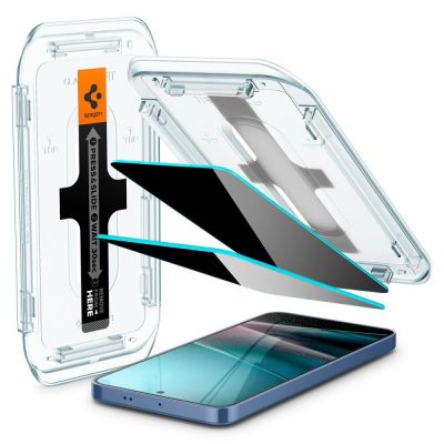 2. Spigen Glas.TR "Ez Fit" Privacy HD 2-pack privacy glass for Samsung Galaxy S24+ / S25+