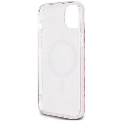 7. Guess IML GCube MagSafe case for iPhone 15 / 14 / 13 - pink