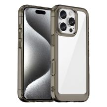 Outer Space Case for iPhone 16e / 17e with Flexible Frame - Translucent, Black