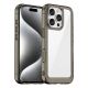 Outer Space Case for iPhone 16e / 17e with Flexible Frame - Translucent, Black