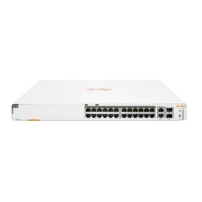 4. Aruba Instant On 1960 24G 20p Class4 4p Class6 PoE 2XGT 2SFP+ 370W Managed L2+ Gigabit Ethernet (10/100/1000) PoE Support 1U White