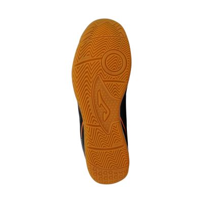 6. Joma Maxima 2301 Indoor football boots black and orange MAXS2301INH