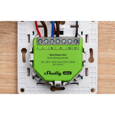 6. Shelly Dimmer Gen4 Smart Light Dimmer