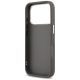 7. Karl Lagerfeld FW Grained Karl & Choupette Heads Pins & Logo iPhone 17 Pro Case - Gray