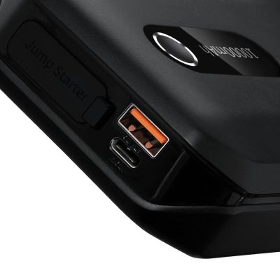 8. Baseus Power Bank Power Starter Jump Starter Booster 10000mAh 12V (1000A / 500A) + Crocodile Cables Black (CGNL020101)