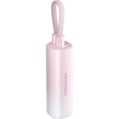 Powerbank Vention 20W PD USB-C Lightning 5000 mAh Pink Gradient