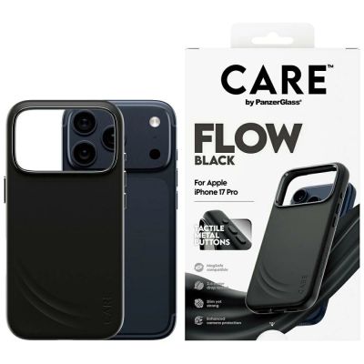 CARE by PanzerGlass Feature FLOW MagSafe Case for iPhone 17 Pro - Black
