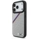 2. BMW M Tricolor Metal Logo MagSafe Case for iPhone 17 Pro - Gray