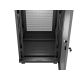 9. Floor-standing installation rack cabinet 19" 37U 600X600 black perforated door LCD LANBERG (flat pack)
